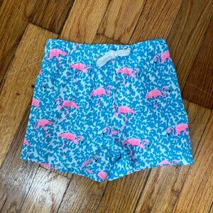 PRE-OWNED - Chubbies Flamingo Swimming Shorts Size 12 months